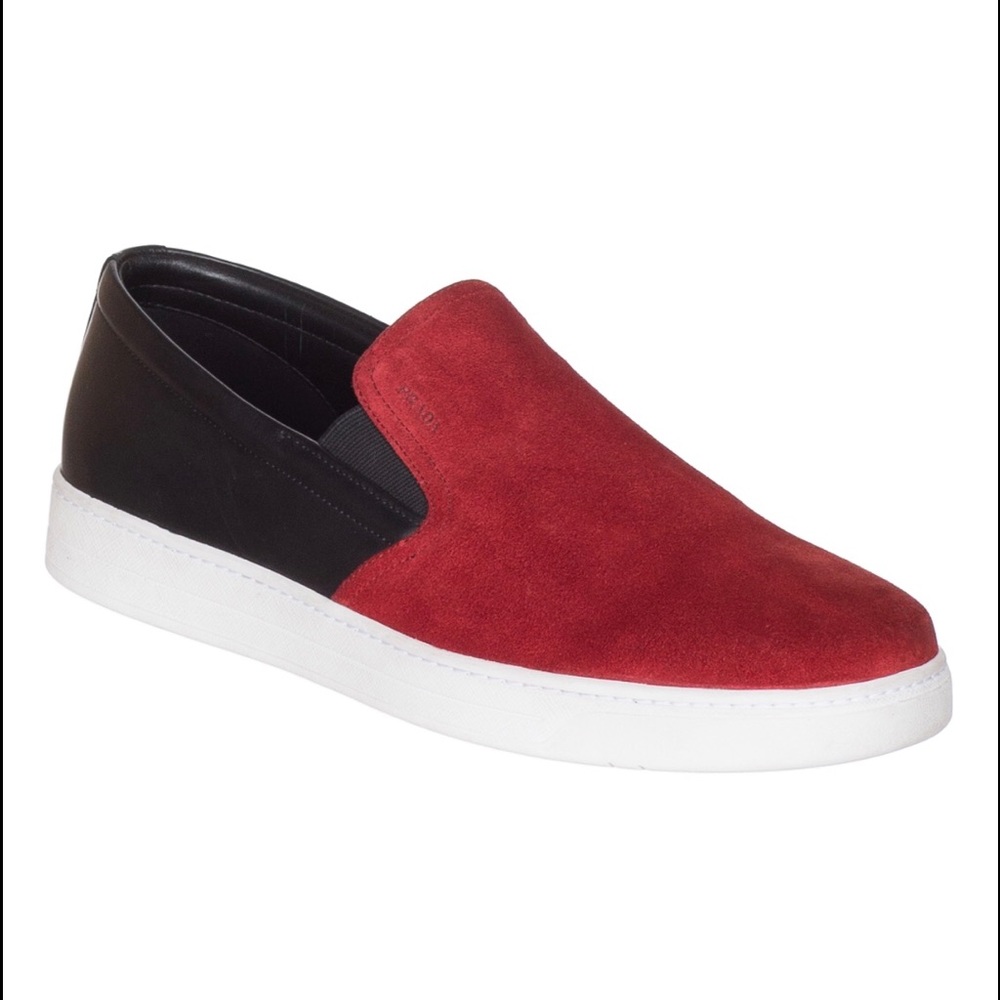 PRADA 🔥 Red & Black Two Tone Drivers